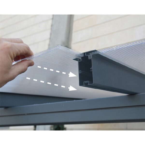 Hliníková pergola PALRAM - CANOPIA SIERRA 3000 ANTRACIT 33 - Image 5