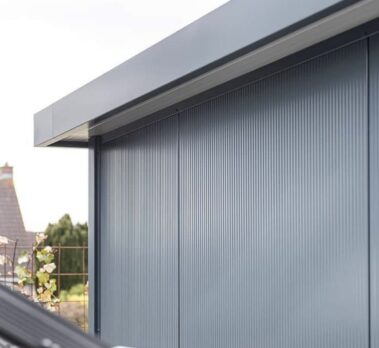 Záhradný domček antracitový