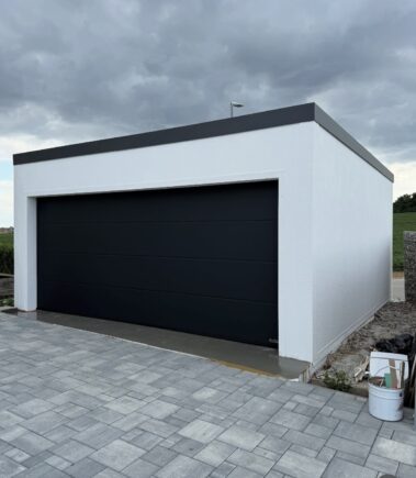 izolovaná dvojgaráž